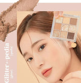 Unleashia - Glitterpedia Eye Palette N°2 All of Brown