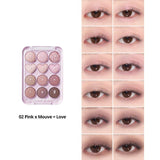 COLORGRAM - PIN POINT EYESHADOW PALETTE - 4 COLORS