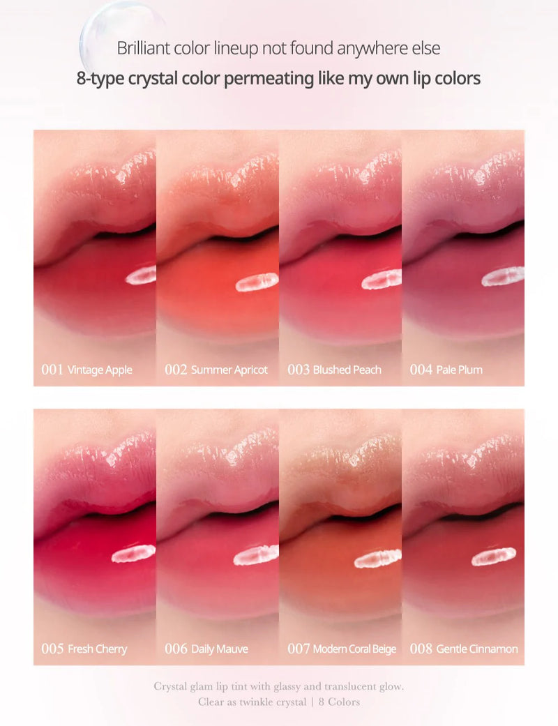 CLIO - Crystal Glam Tint - 8 Colors