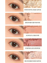 Unleashia - Glitterpedia Eye Palette N°3 All of Coralpink