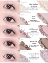 Unleashia - Glitterpedia Eye Palette N°4 All of Lavender Fog