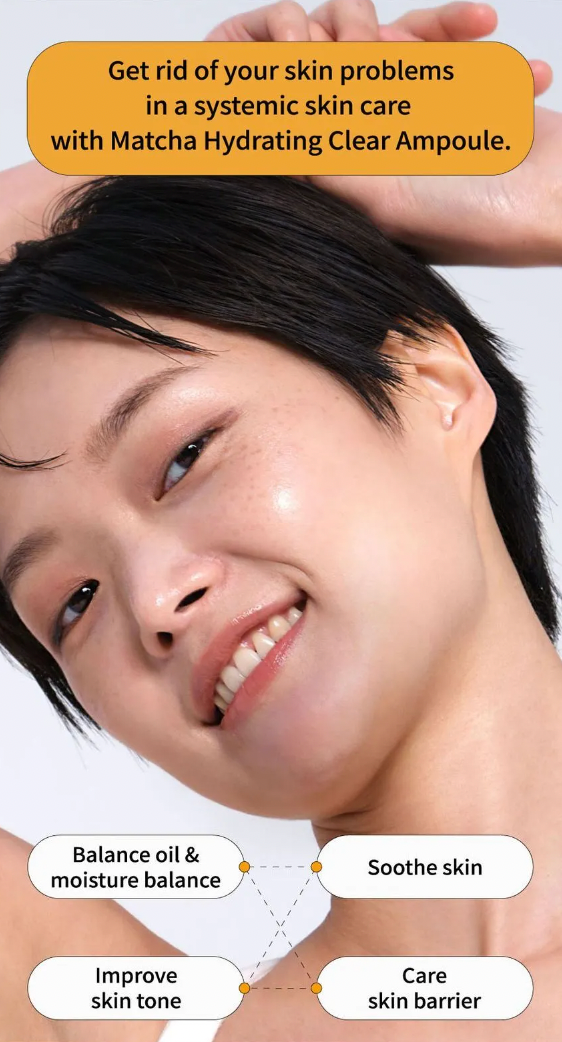 B.LAB - Matcha Hydrating Clear Ampoule